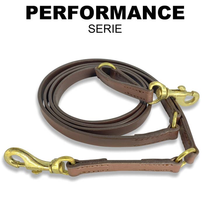 Dressurline Flat, Cognac for wholesale by LEATHER by beth