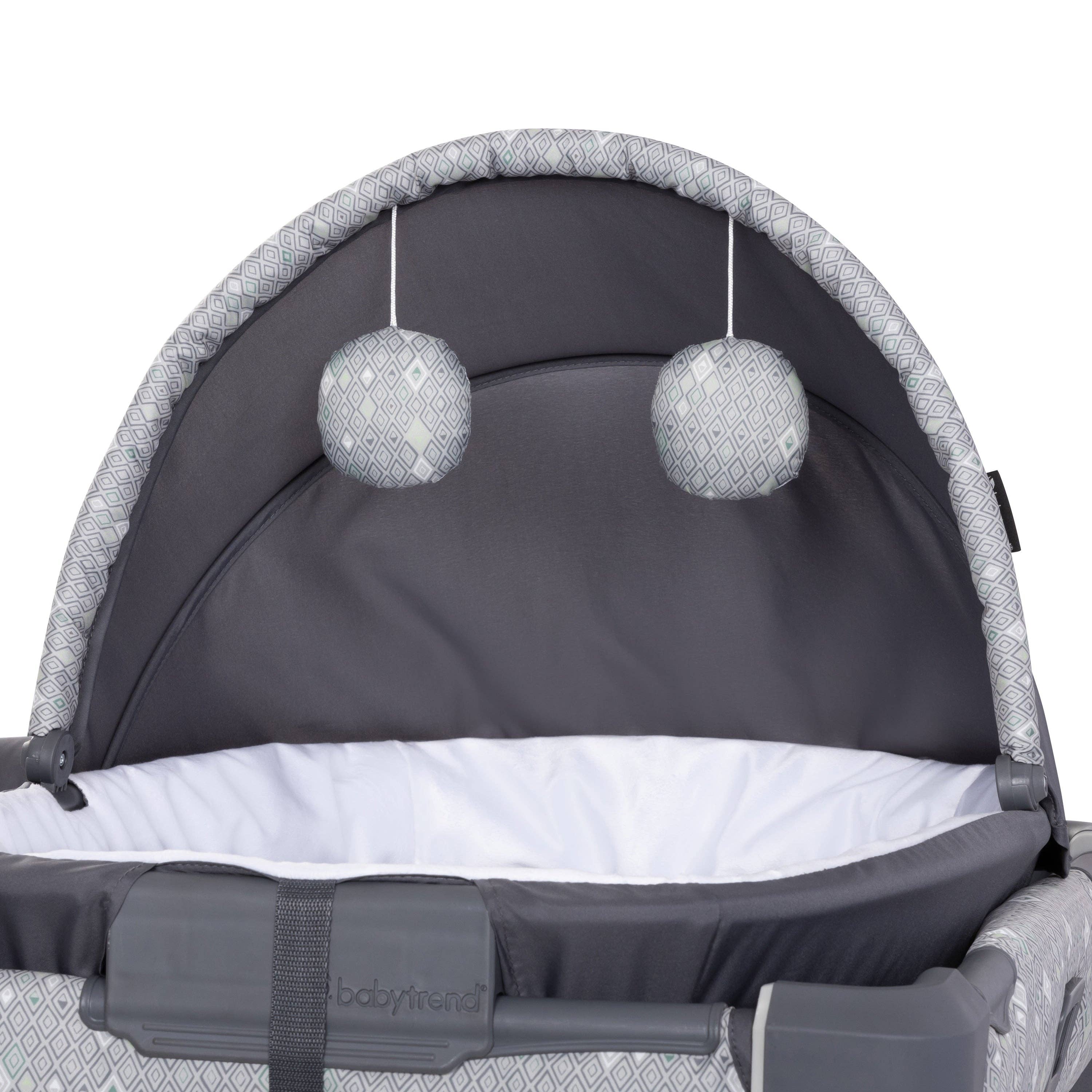 Baby Trend - Wholesale Bassinet - Baby - Nursery Den Playard with Snooze Pod & Flip Over Changer17