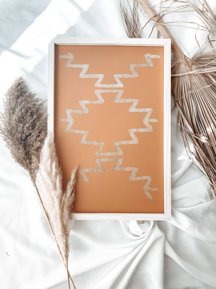 Malibu | Pink Beachy Southwest Wanddekor | Holzschild für den Großhandel von House Of Tri