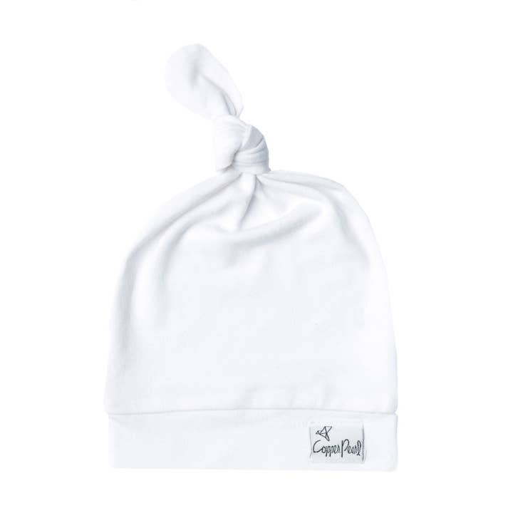 Top Knot Hat - Dove for wholesale by Copper Pearl