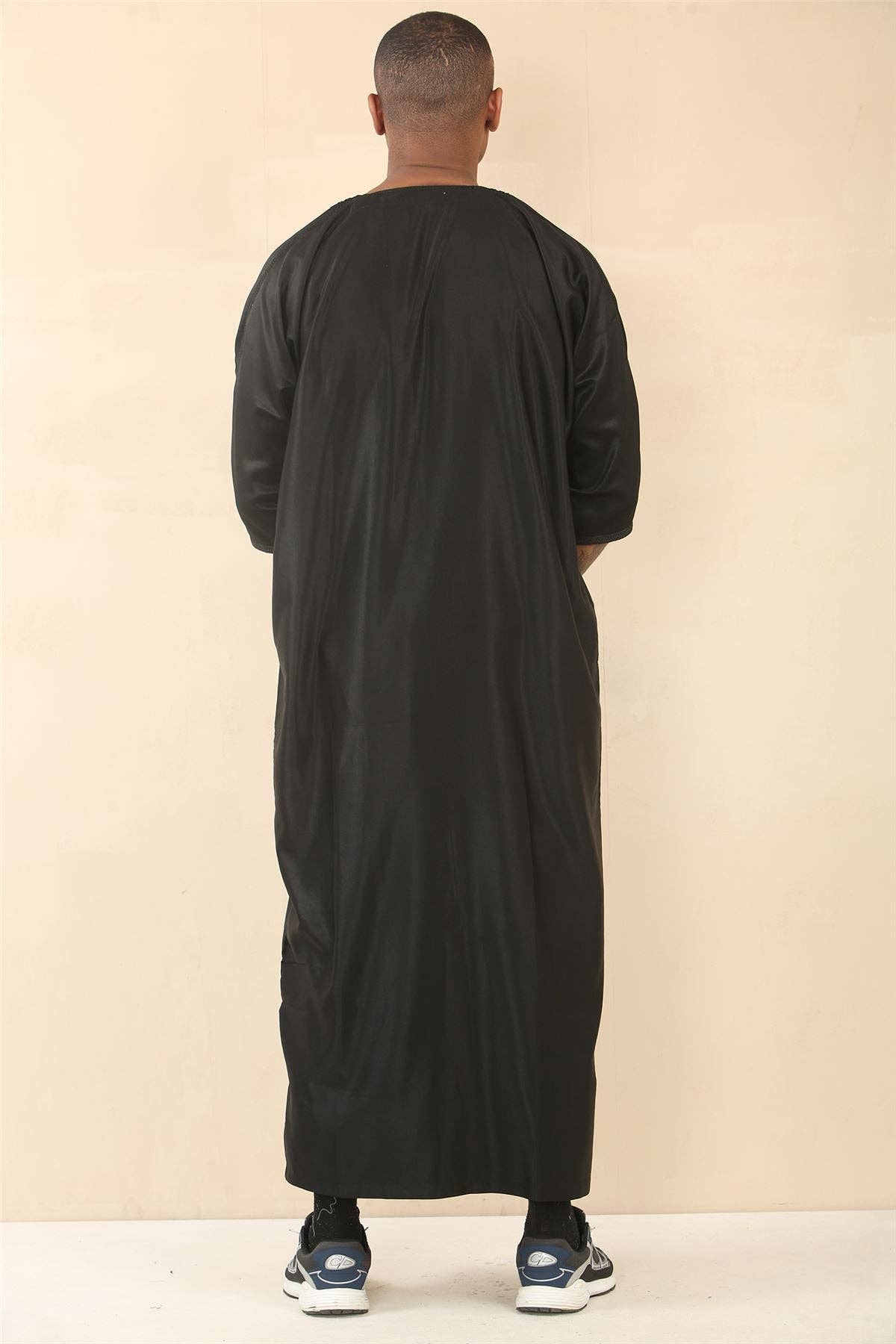 Infinity Leather (Upperclass Fashions Ltd) - Vente Peignoir – homme - Djellaba Jubba Robe Marocaine pour Homme Eid19