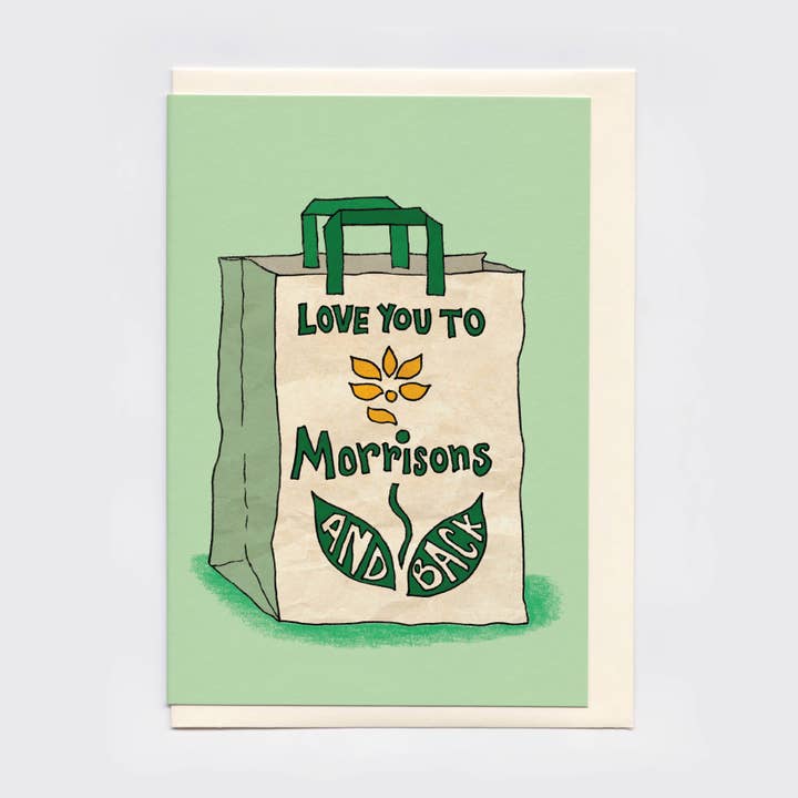 Carte Mozza's and Back | Funny Love, Saint-Valentin, Anniversary pour la vente par The Curious Pancake