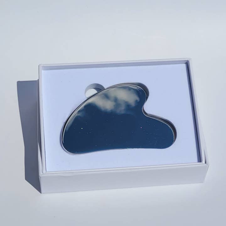 Frosty Cryo roestvrij staal Gua Sha Tool voor wholesale door ZAQ Skin + Body Care