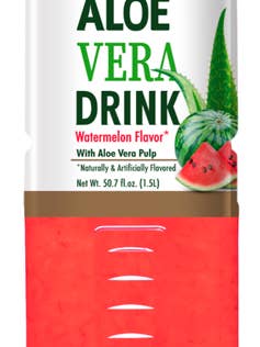 1.5 L Aloe Vera Drink Watermelon Flavor for wholesale by Mekor LLC
