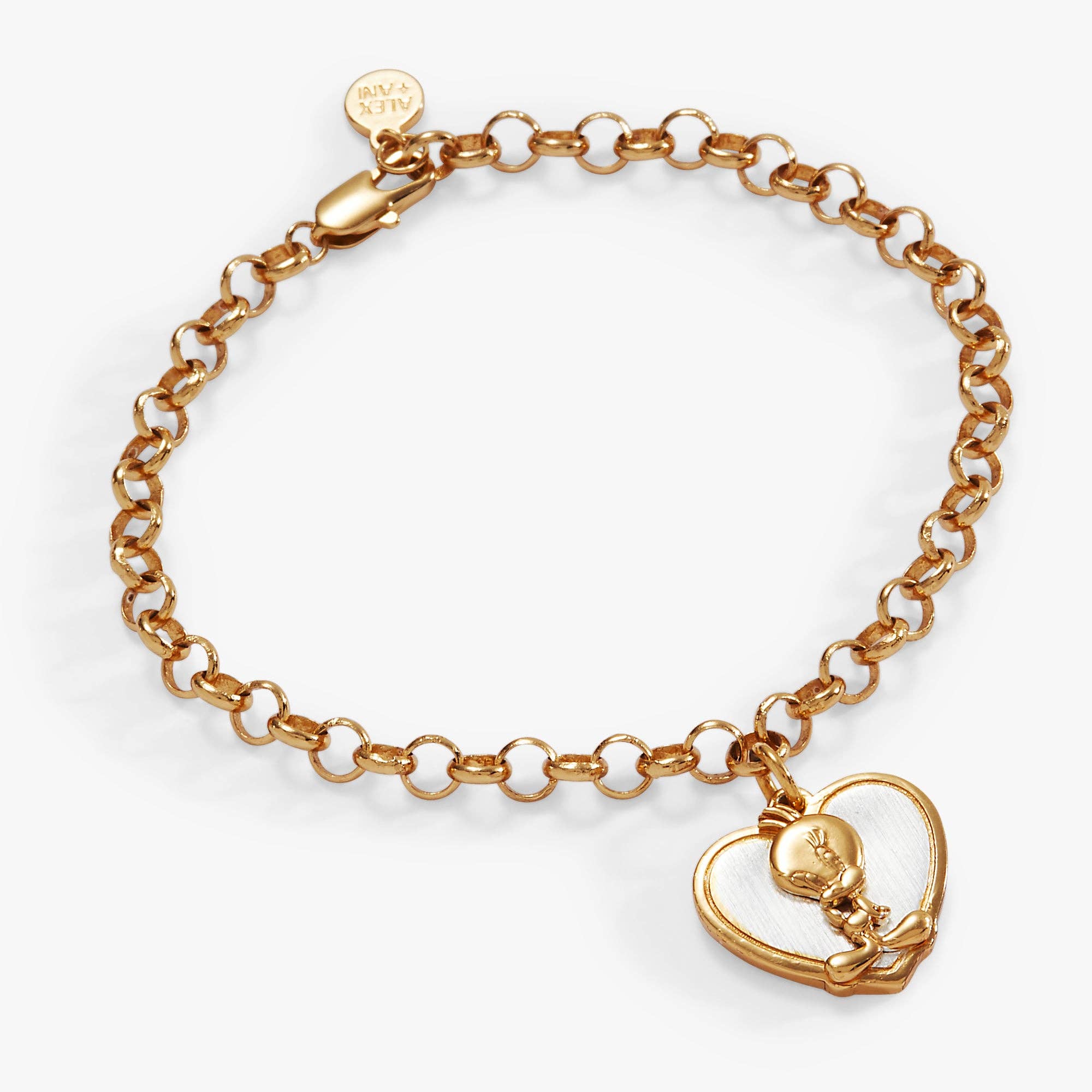 Alex and Ani - Wholesale Charm/Dangle Bracelet - Looney Tunes™ Tweety Heart Bracelet0