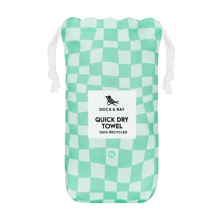 Dock & Bay USA - Wholesale Beach Towel - Dock & Bay Quick Dry Towels - Check Mate