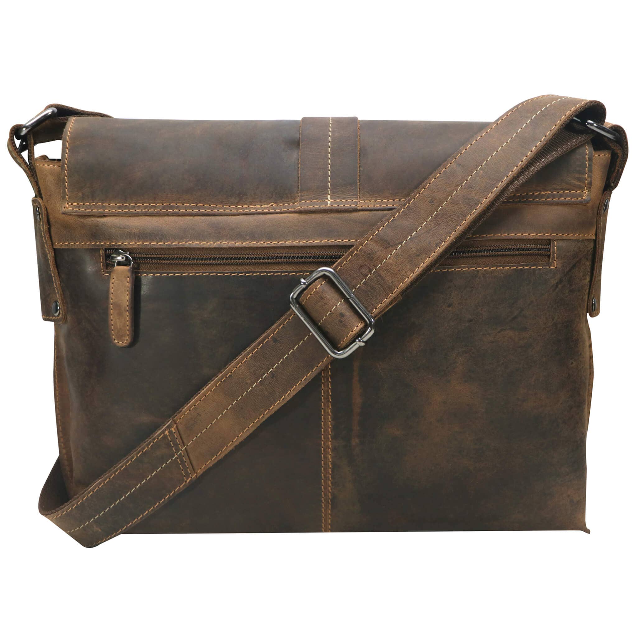 Greenwood - Wholesale Messenger Bag - Unisex - Chris leather bag men's shoulder bag wide strap women16