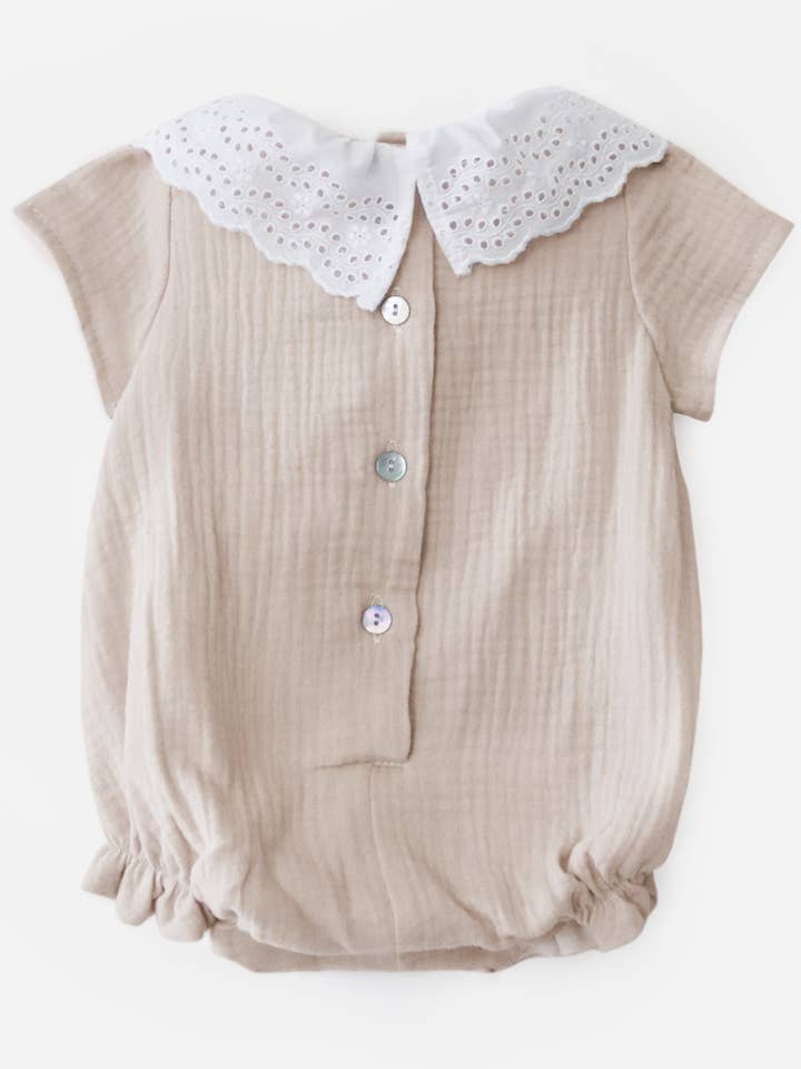 Emilia Romper for wholesale by Grey Elephant