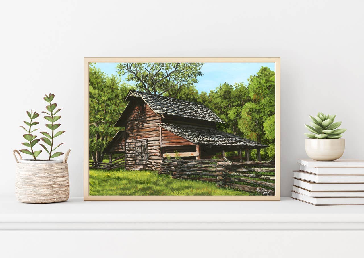 Kristin Holzer Art - Wholesale Art Print - Kings Mountain State Park Fine Art Print2