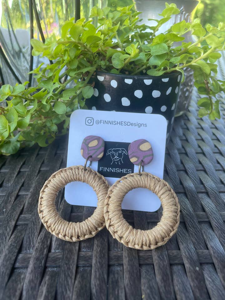 Funky Wicker Runden für den Großhandel von FINNISHES Designs