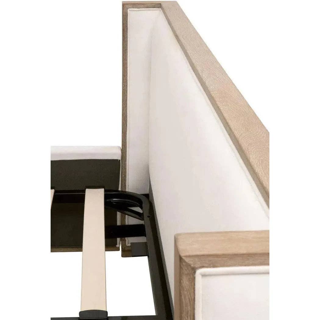 LOOMLAN - Wholesale Bed - Tailor White Bed Stain Resistant - Beige Accents9