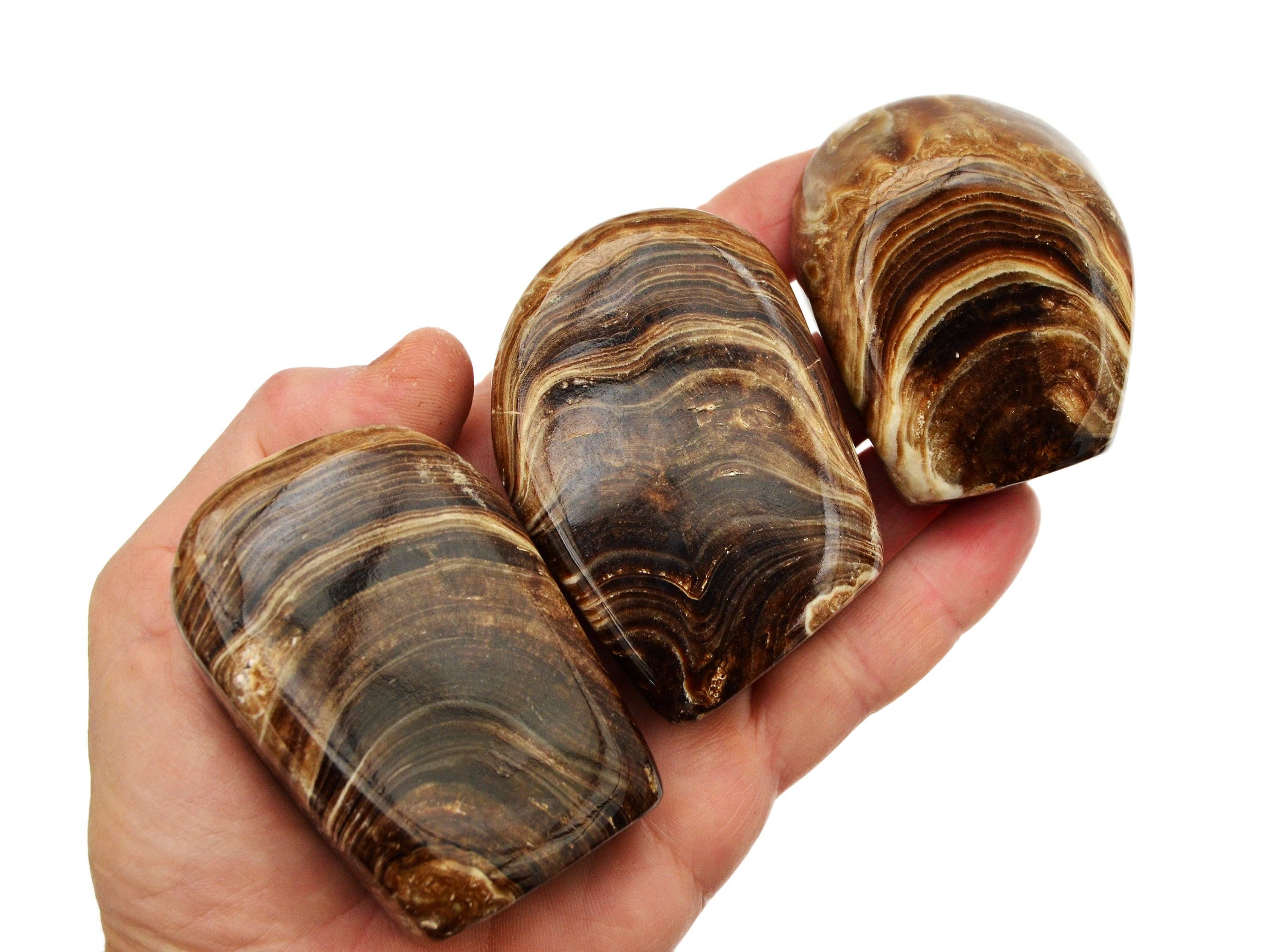 Kaia & Crystals - Wholesale Spiritual Stone/Crystal - Chocolate Calcite Free Form Mineral (100g - 700g)0