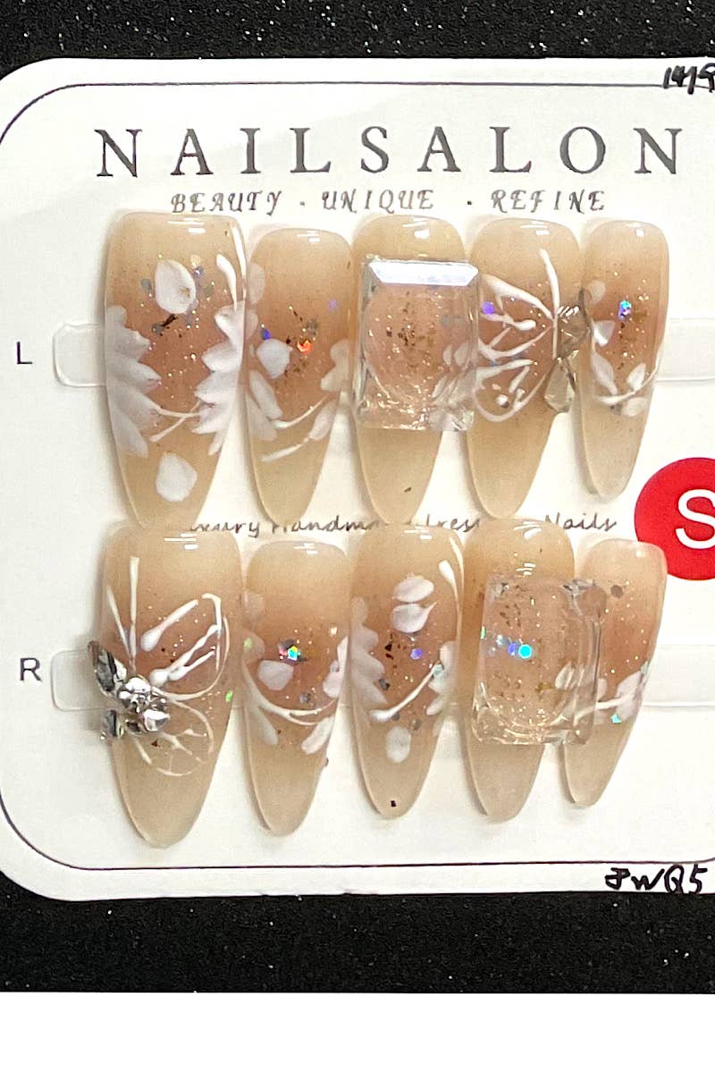 Kids Charm Online - Wholesale Press-On/Fake Nails - PRESS ON WOMEN ACRYLIC NAIL SET.3