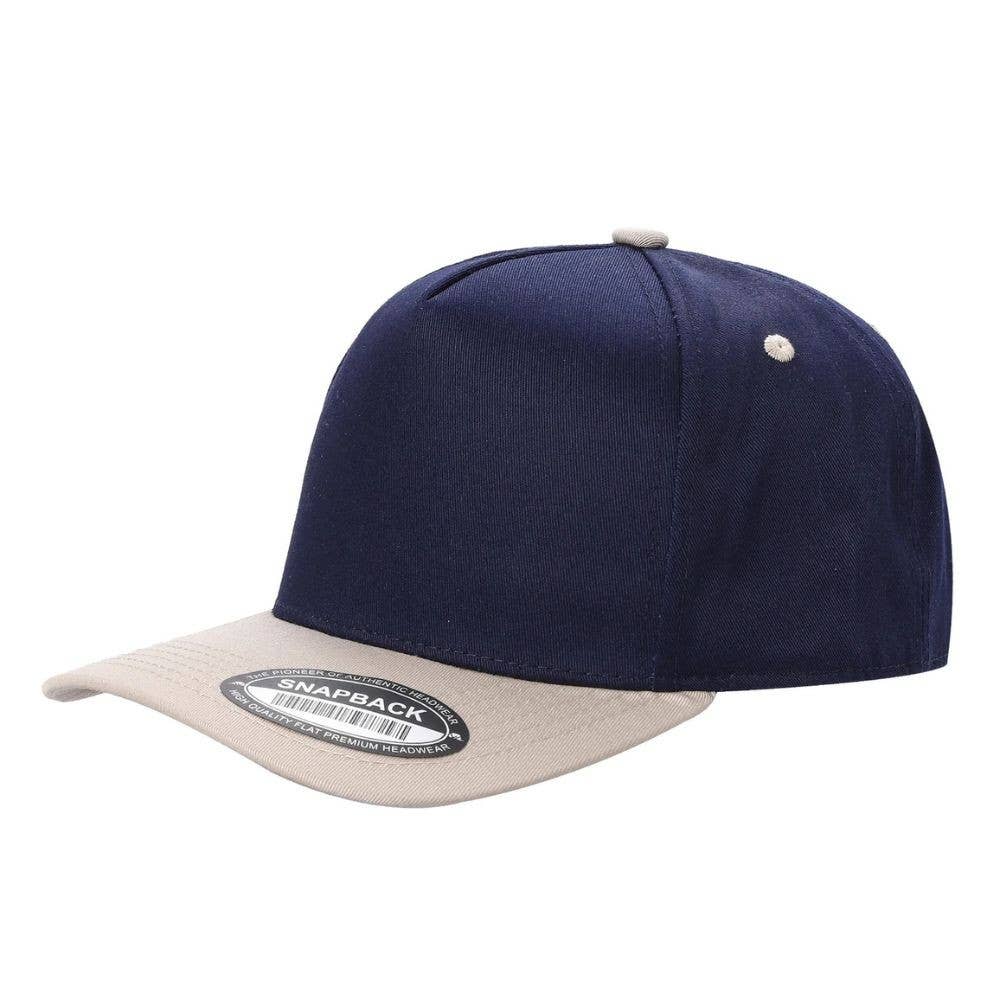 DOBBI - Wholesale Flat Brim Cap - Unisex - 5 Panel Snapback Caps67