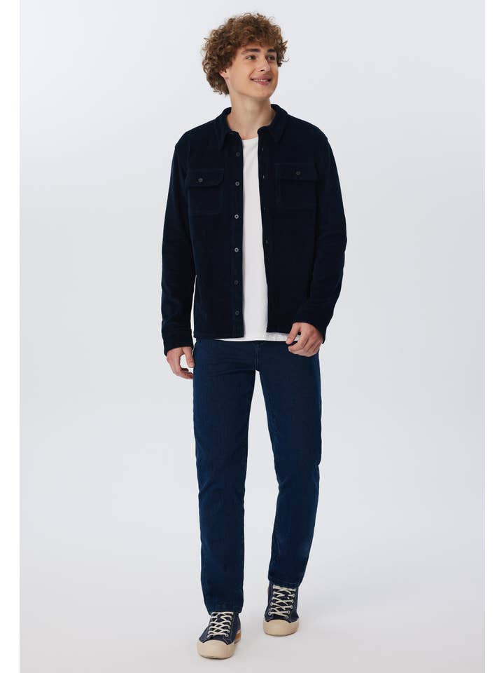 Leela Cotton - Wholesale Button Down Shirt - Unisex - 9233 Unisex Cordhemd8