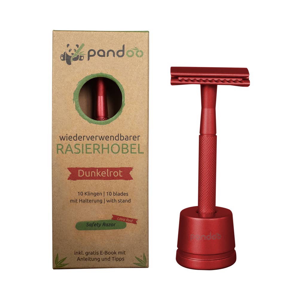 Pandoo – wholesale Razor – Metal safety razor | incl. 10 blades and holder22