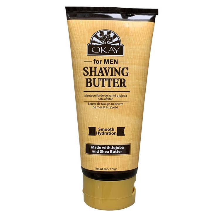 KT Supply – wholesale Shaving cream – Men's – OKAY Men Shaving Butter, 6 Oz.