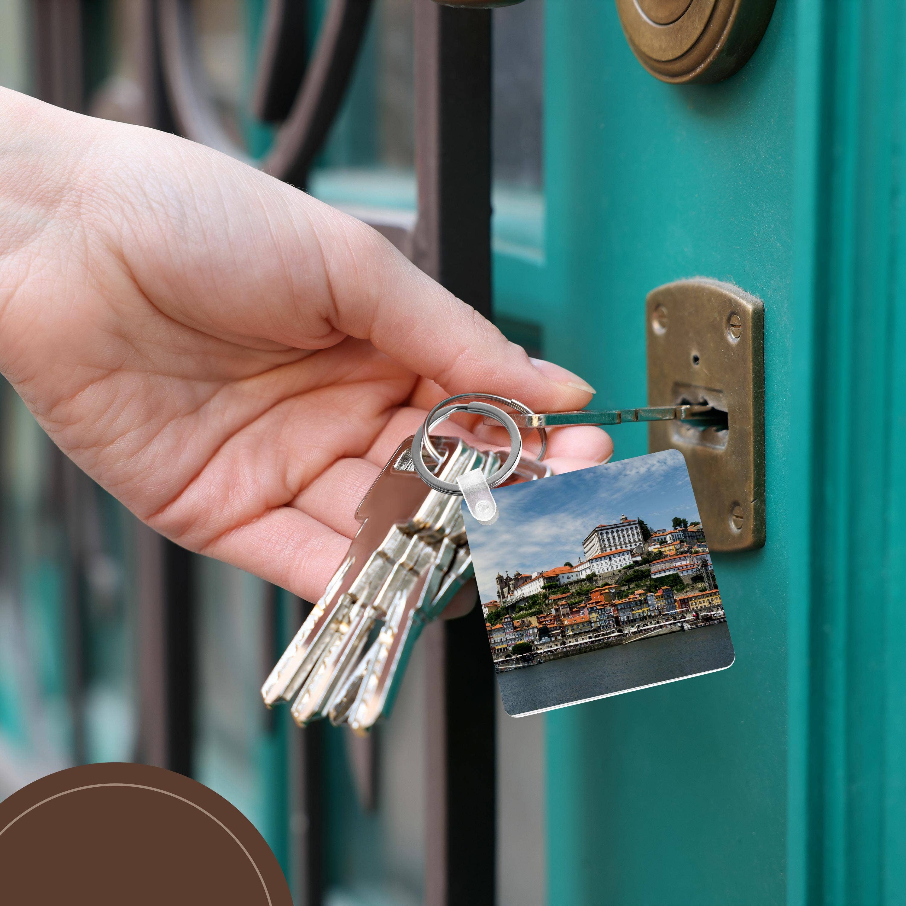 3dRose - Wholesale Keychain - Unisex - 3dRose, Porto River In Portugal , Key Chain5