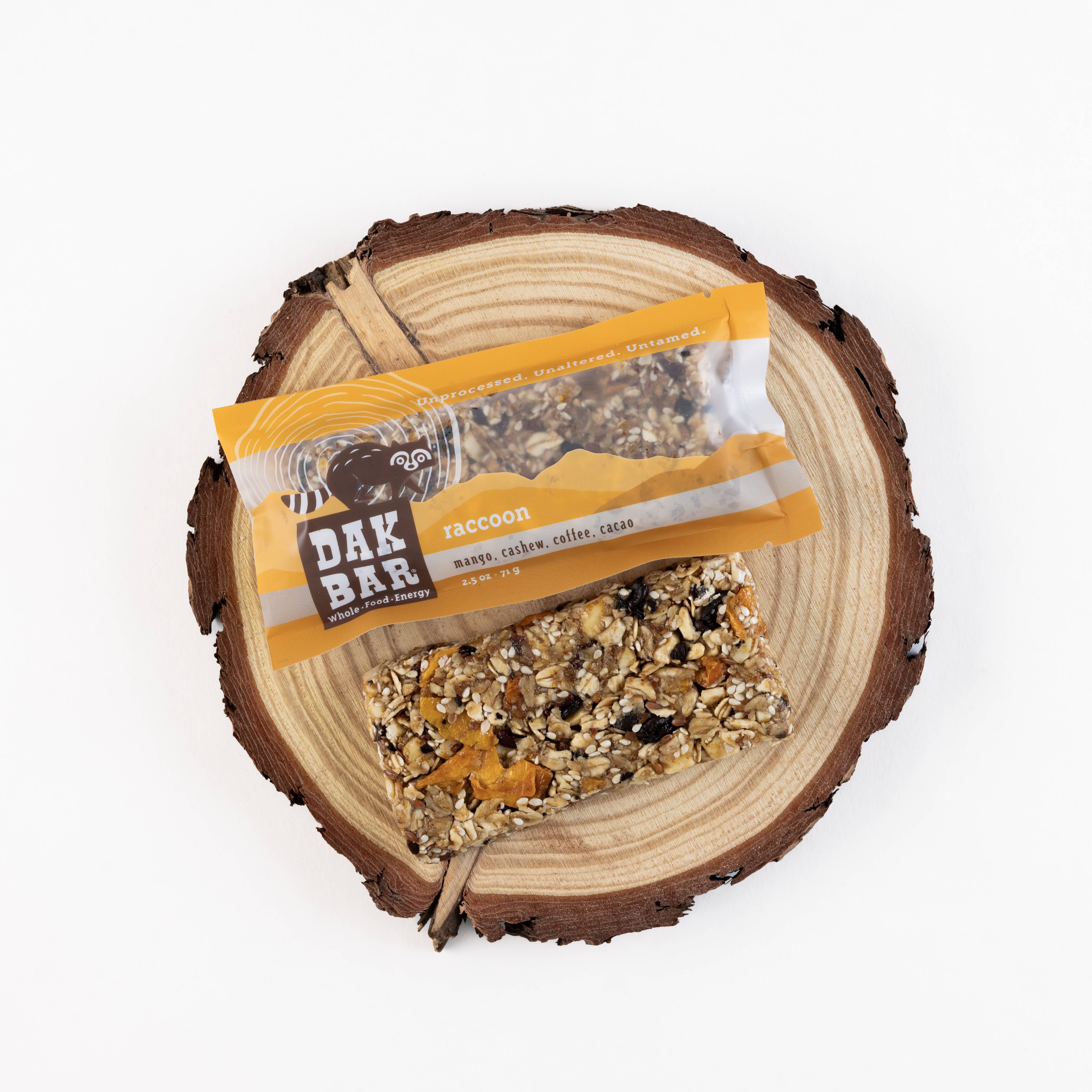 Dak Bar - Wholesale Snack Bar - Raccoon Bar - Cashew, Mango, Cacao, & Coffee Bean Snack Bar4