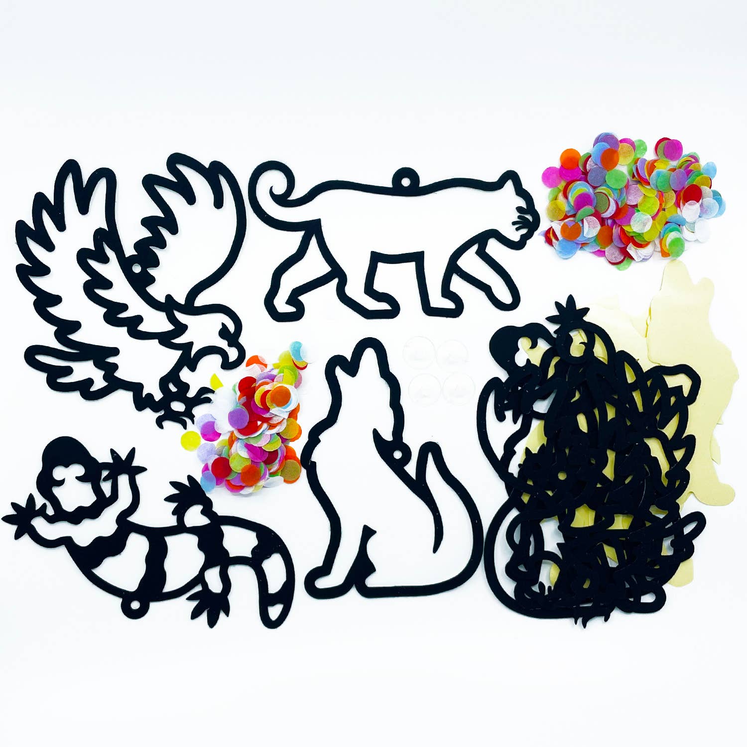 BOX CANDIY® - Wholesale DIY Craft Kit - Kids - Grand Canyon Wildlife Light Catchers4