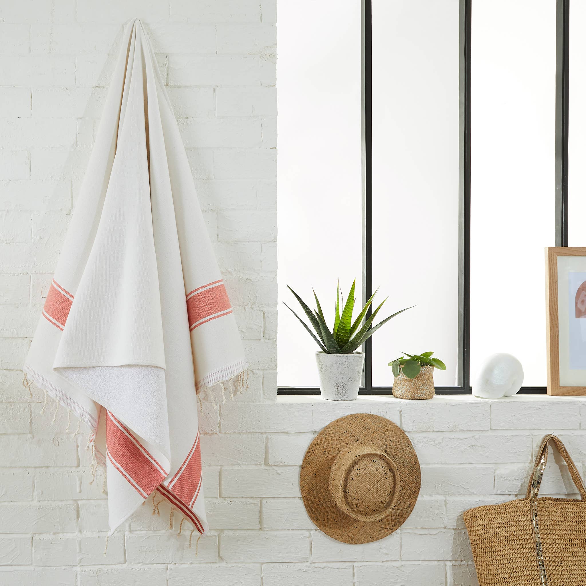 BY FOUTAS – wholesale Beach towel – Terry Cyclades Fouta - Beach and Hammam towel7