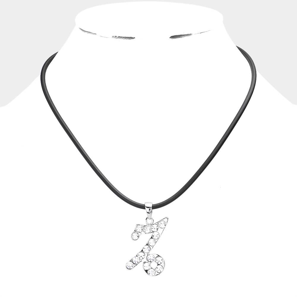 Sensibling Corp. - Wholesale Pendant/Charm Necklace - Stone Embellished Zodiac Pendant Necklace17