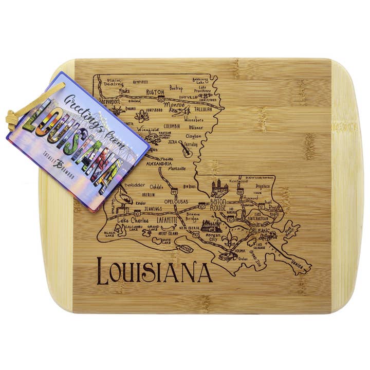 Totally Bamboo - Wholesale Cutting Board - A Slice of Life Louisiana Cutting & Charcuterie Board