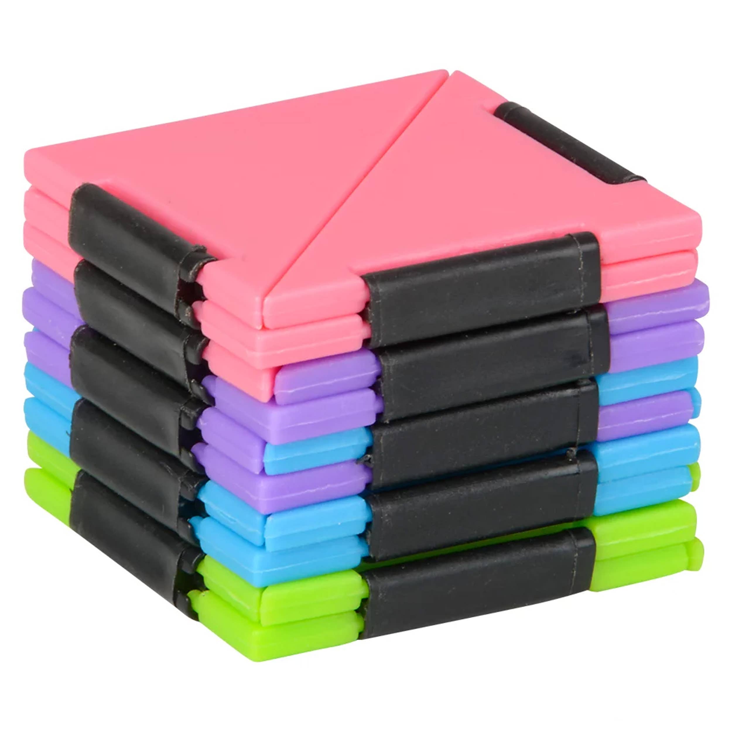 JSBlueRidge Toys - Wholesale Fidget Toy - Kids - Puzzle Flip & Fold Brain Development Cube Toy4