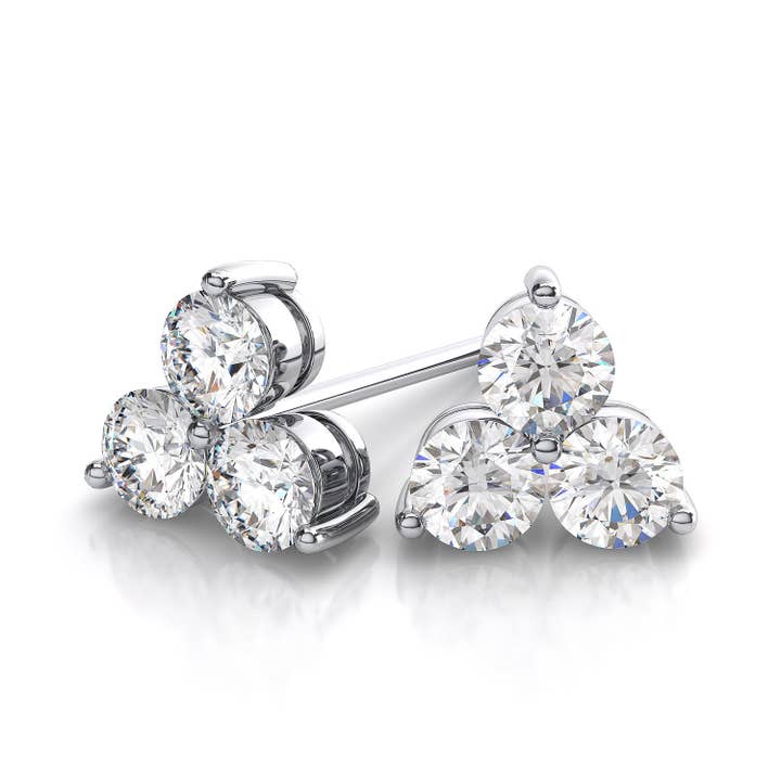 Glimmering Handmade – Großhandel Mehrsteinige Ringe – Handgefertigter Ring mit drei Swarovski® -Kristallen