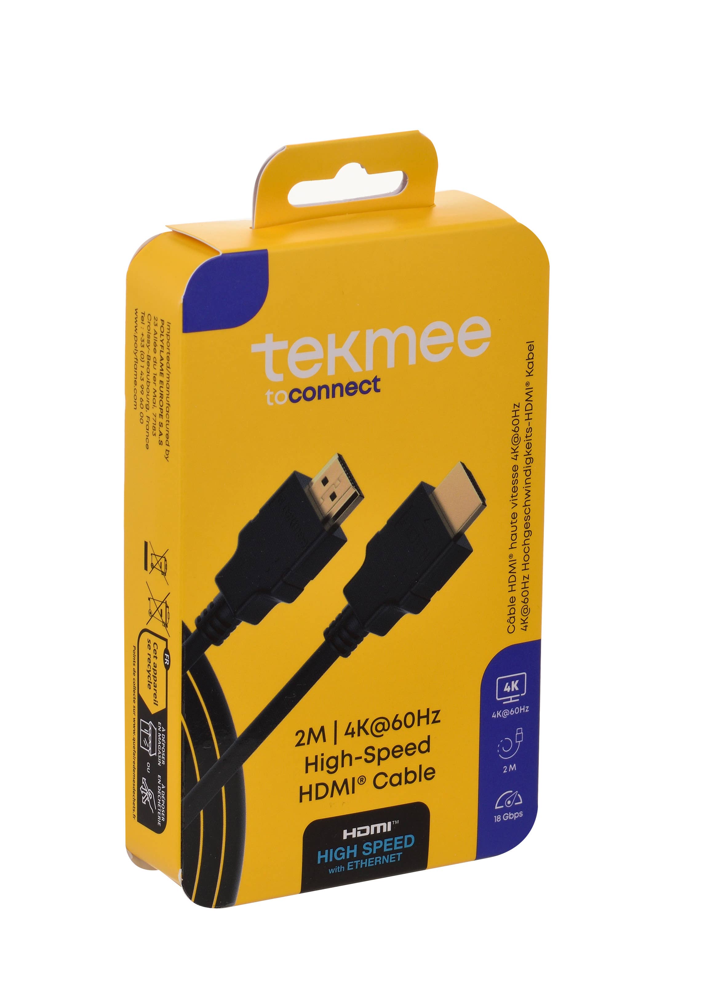 Tekmee - Wholesale Charging Cable - HDMI cable 2 meters2