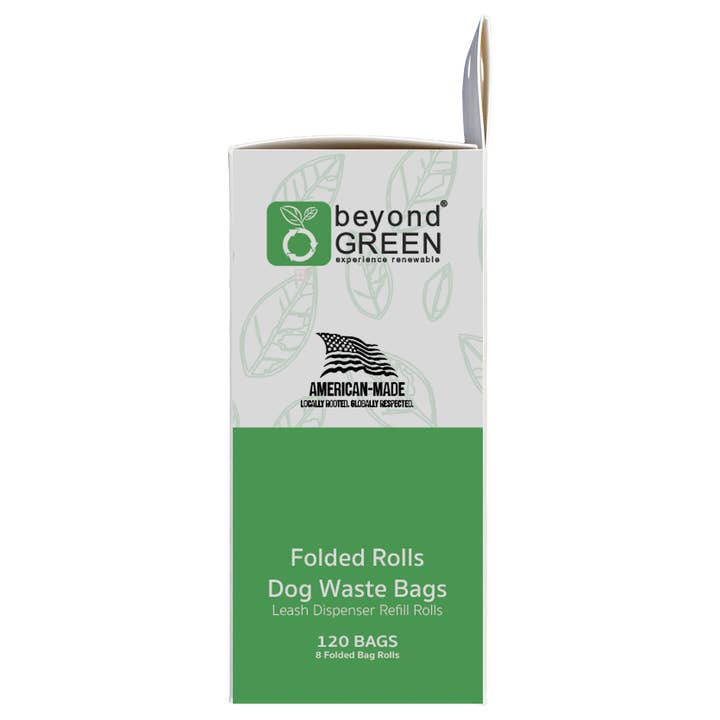 beyondGREEN biotech, Inc. - Wholesale Pet Poop Bag - Dog Waste Bags, 120-Count — Leash Dispenser Refill Rolls4