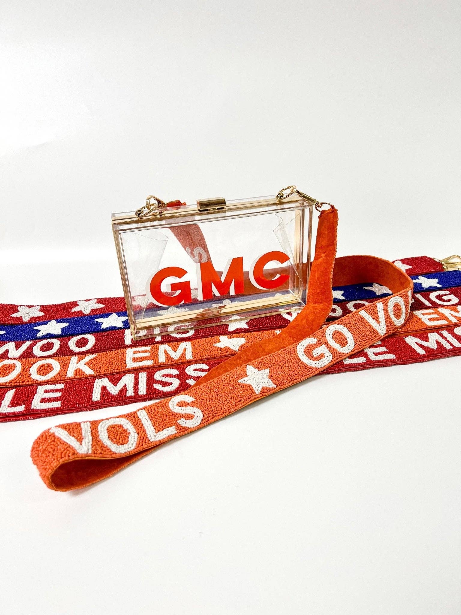 Sprinkled With Pink - Wholesale Bag Strap - Women's - Beaded Gameday Strap6