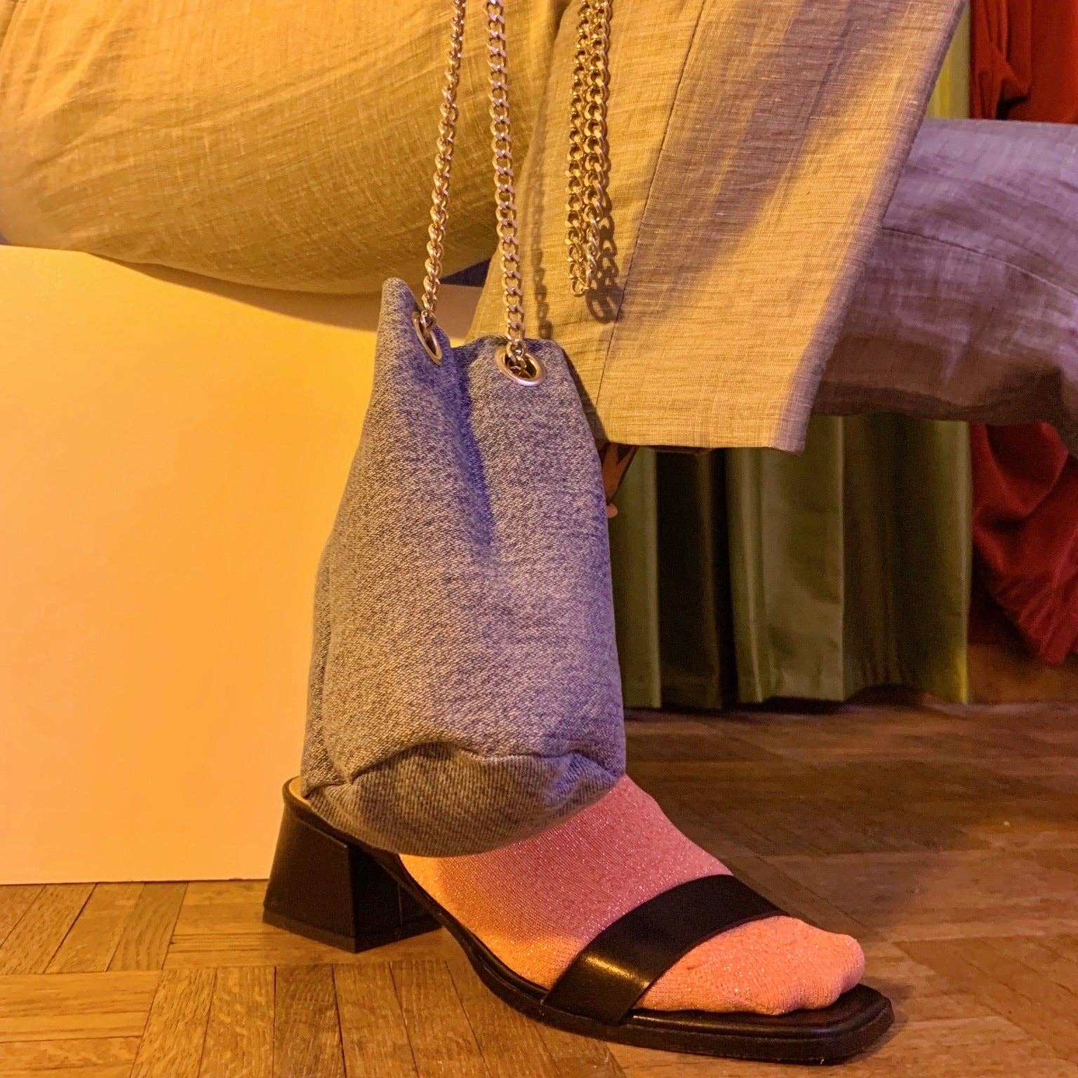 Shop Journal Vintage - Wholesale Crossbody Bag - Women's - Recycled denim mini pouch bag4