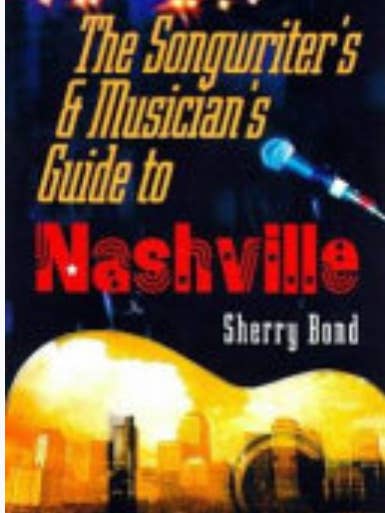Musician's Guide to Nashville Sherry Bond Book for wholesale by Real Retro