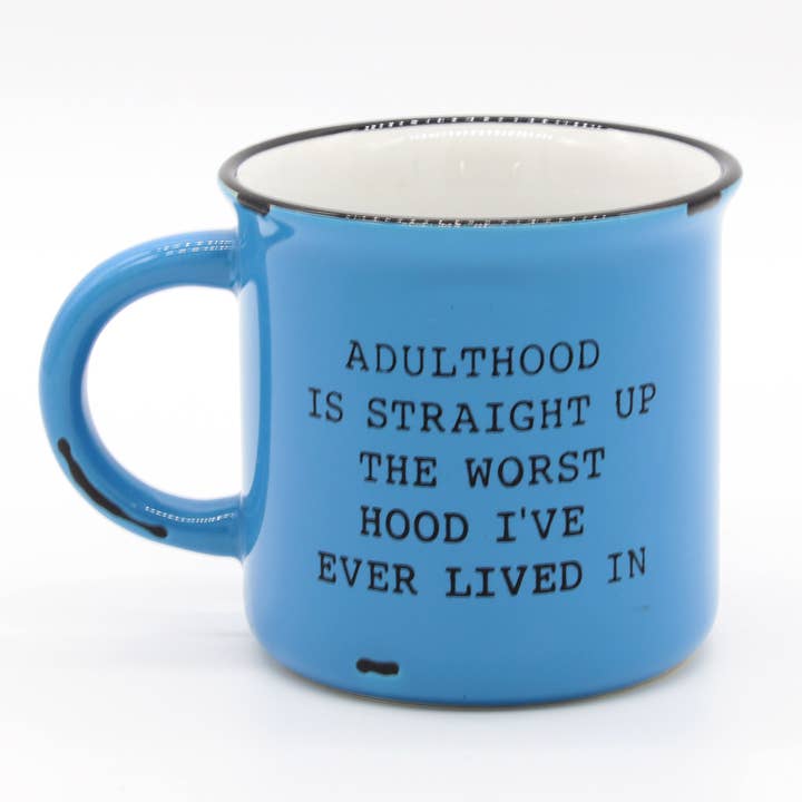 Adulthood is the worst Hood for wholesale by The MAD Mugs