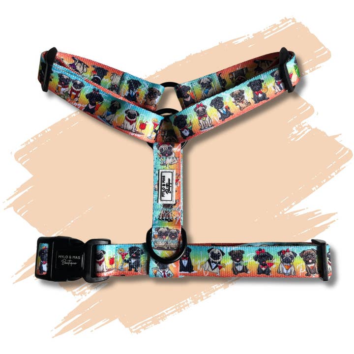 Dog Strap Harness - Oh My Pug! for wholesale by Mylo and Mas Boutique