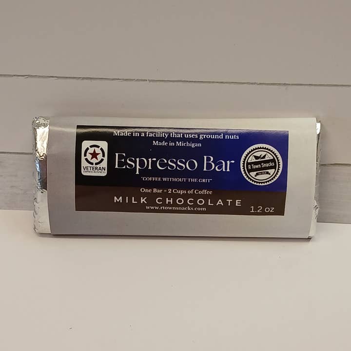 Milk Chocolate Espresso Bar for wholesale by RTown Snacks