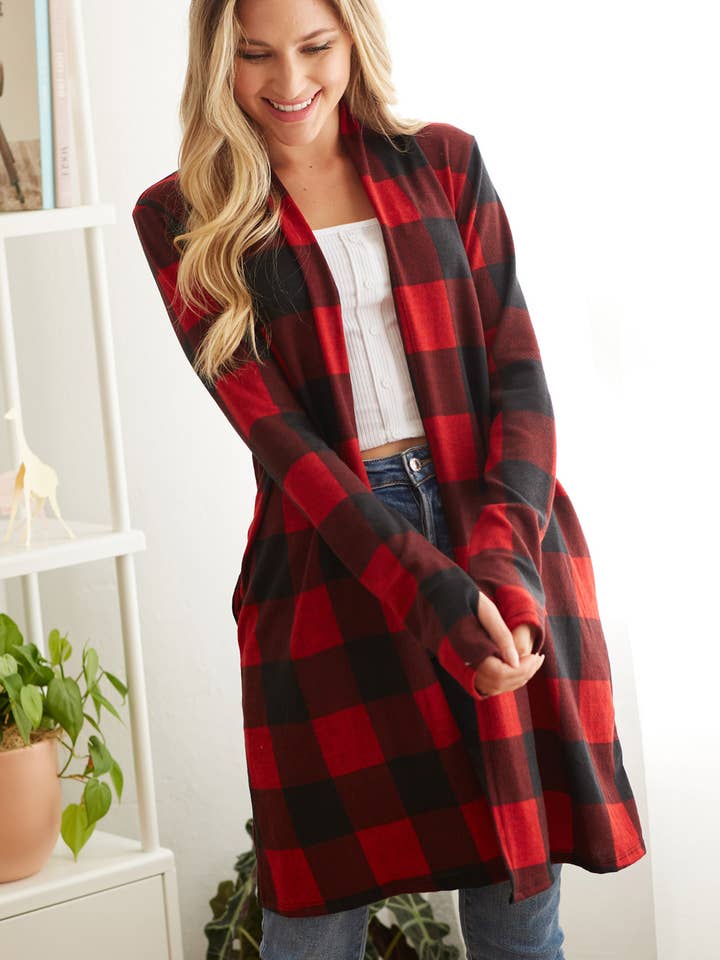 MST2032-Ultraweiche Buffalo-Strickjacke für den Großhandel von Moonshot Clothing