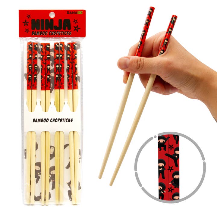 AQUARIUS, GAMAGO, ICUP, & ROCK SAWS by NMR Brands - Wholesale Chopsticks - Ninja 2 Chopsticks