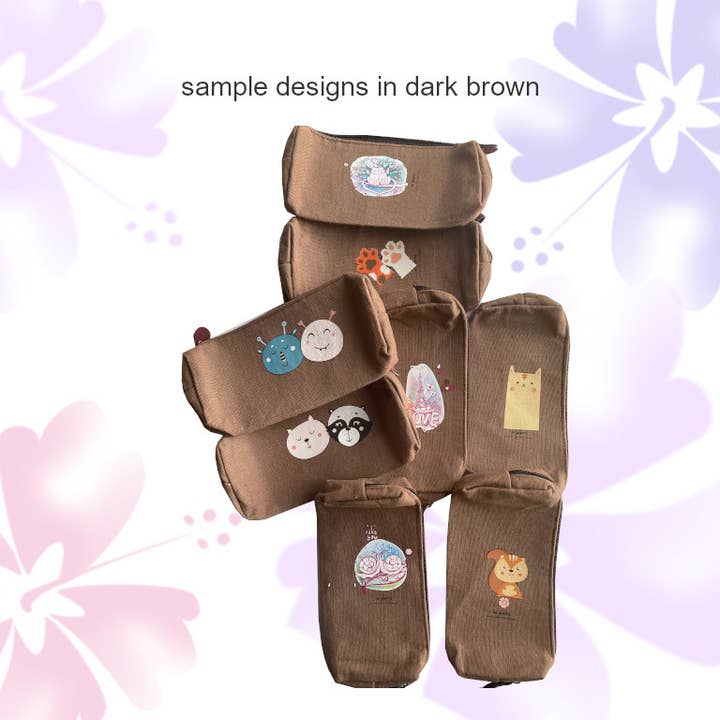 Small Surprises - Vendita all'ingrosso Astuccio/portamatite - Astuccio resistente in tela con design carini kawaii4