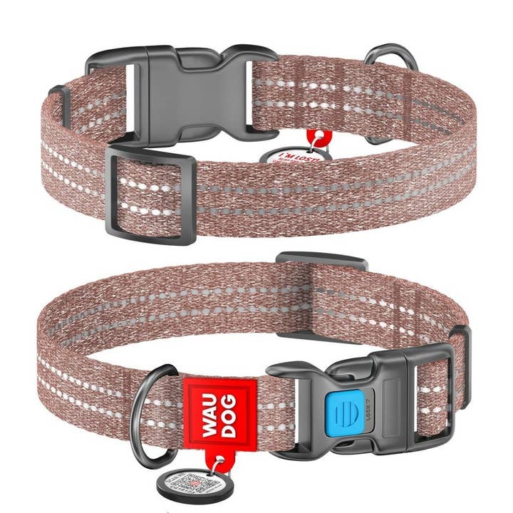 WAUDOG - Vente Collier – chien - Collier en coton avec fermoir en plastique1