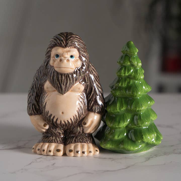 Pacific Trading - Vente Ensembles salière et poivrière - Ensemble de salières et poivrières en céramique Bigfoot6