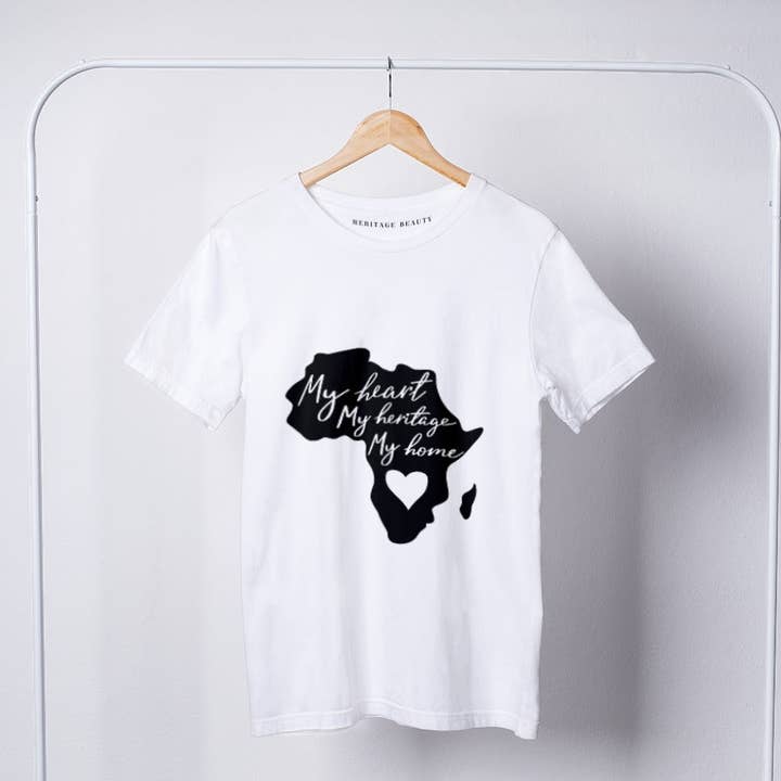 My heart, my heritage, my home shirt for wholesale by Heritage Beauty