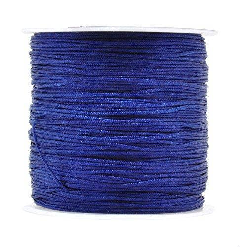 Mandala Crafts – wholesale Craft supplies – Mandala Crafts Nylon Satin Cord, Rattail Trim Thread for Chinese Knotting, Kumihimo, Beading, Macramé, Jewelry Making, Sewing36