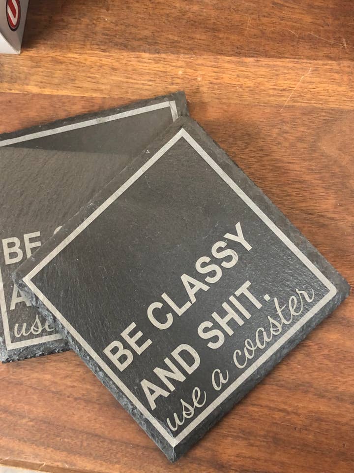 Be Class use a Coaster Slate coaster for wholesale by A Little Something