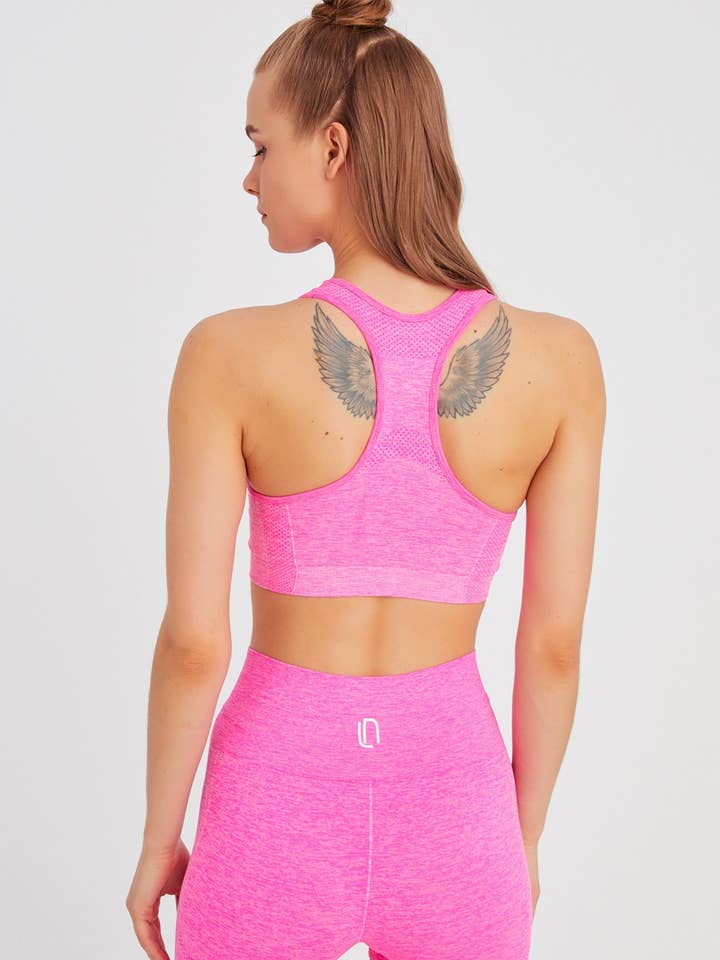 Leif Nelson GmbH – Großhandel Sport-BH – Damen – Damen Seamless Sport BH LN-84056