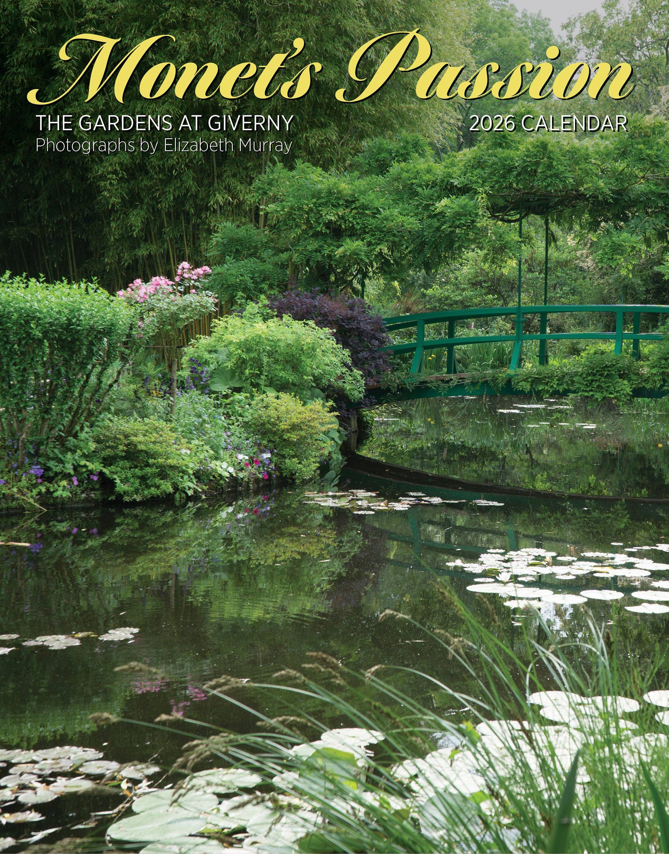 Pomegranate – wholesale Calendar – Monet’s Passion: The Gardens at Giverny 2026 Mini Wall Calendar0