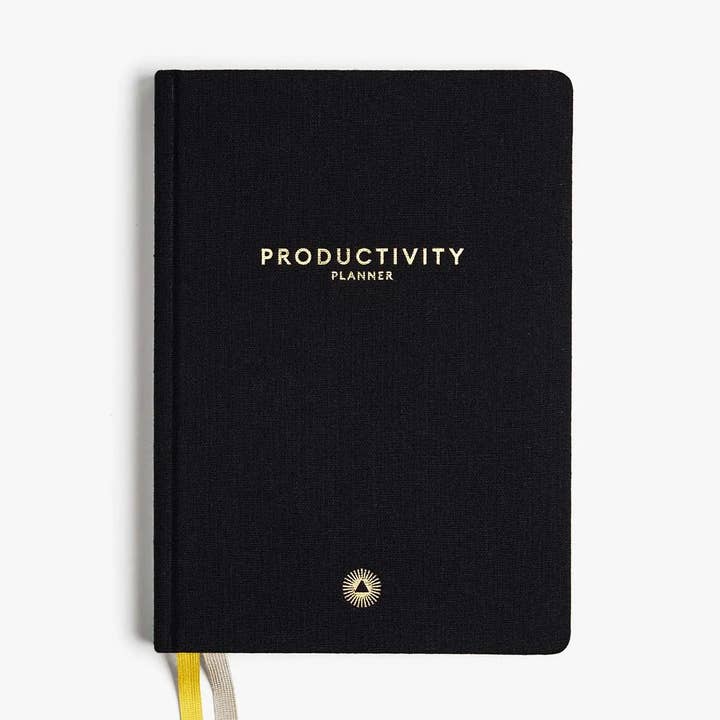 Intelligent Change - Wholesale Planner - Productivity Planner Black - Time Tracking, Goals, Self-Care0