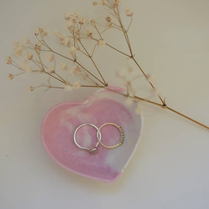 Concreates - Wholesale Jewellery dish - Concrete Heart Trinket Dish | Jewellery Dish8