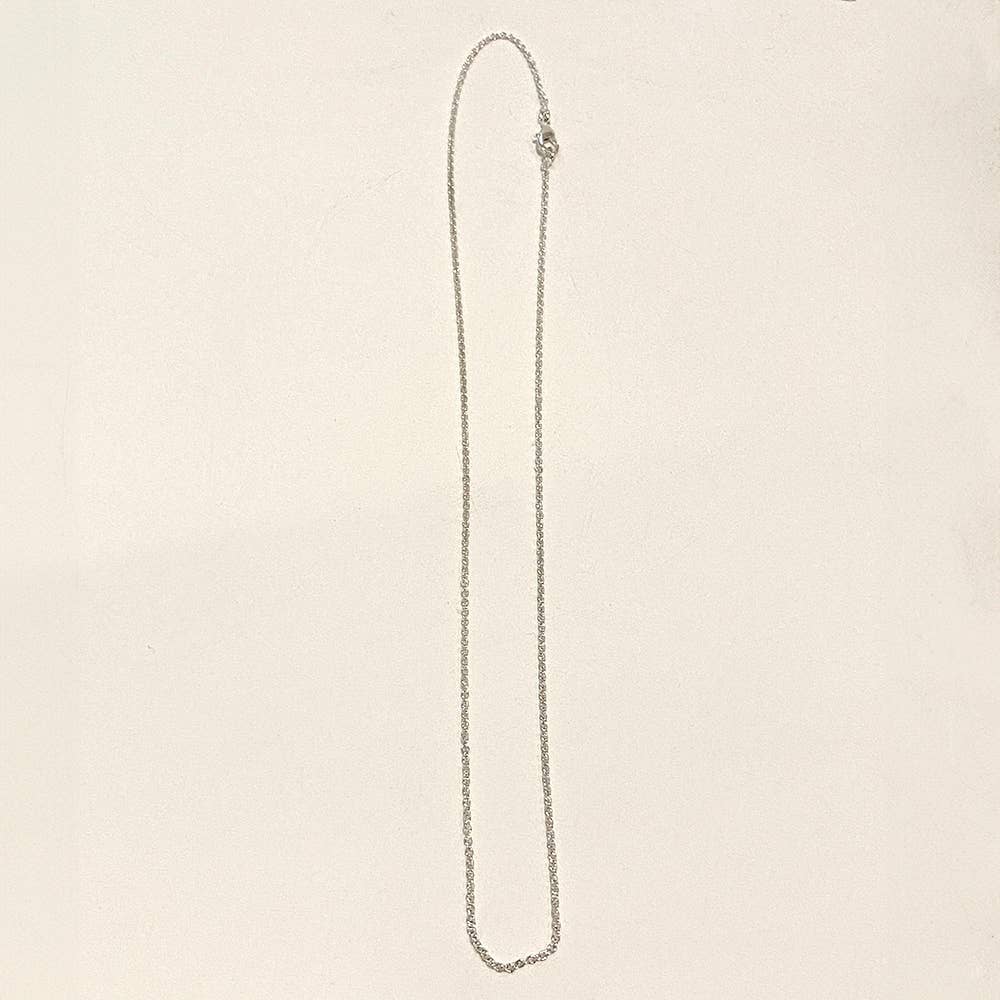 VIE - Wholesale Link & Chain Necklace - Silver-Plated Chains, Pack of 105